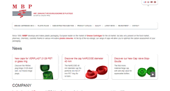 Desktop Screenshot of mbp-plastics.com